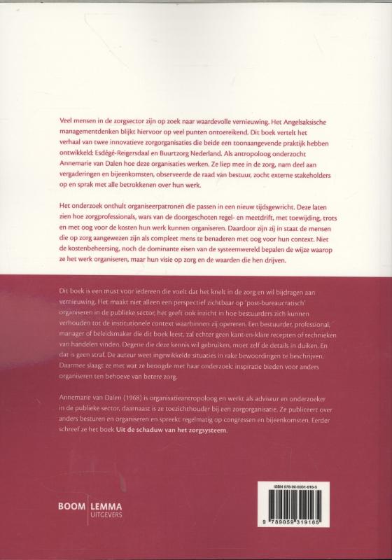 Achterkant van Zorgvernieuwing