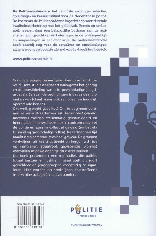 Achterkant van Jeugdgroepen en geweld