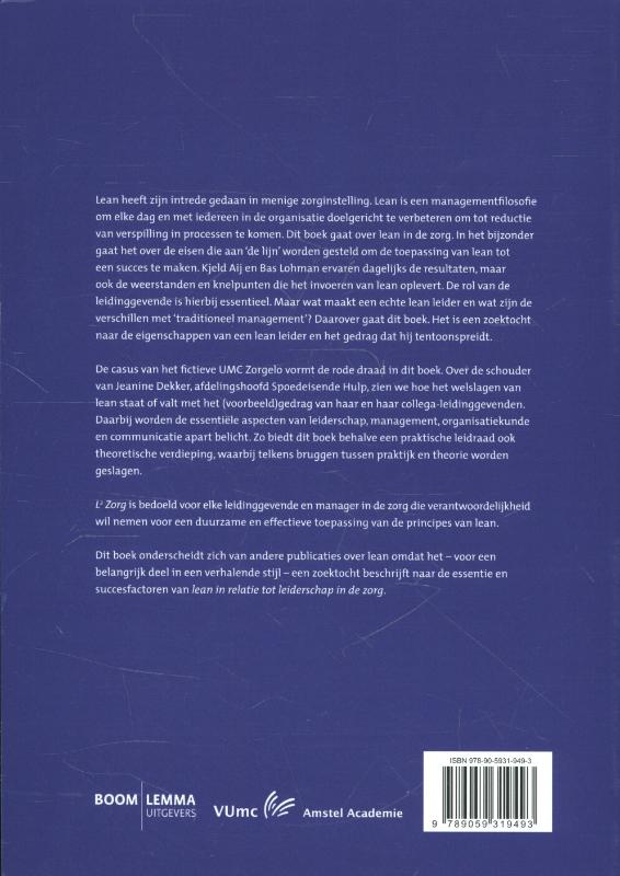 Achterkant van L2 zorg