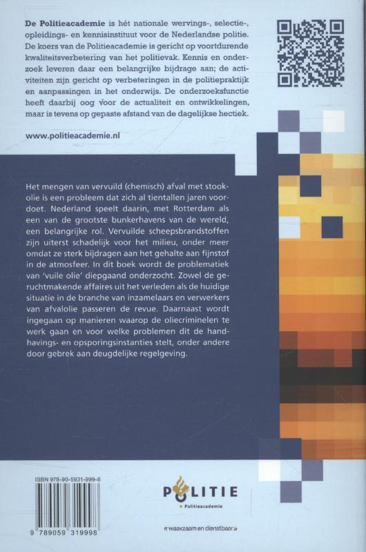 Achterkant van Vuile olie