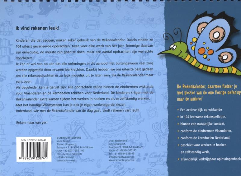 Achterkant van 2 groep 4