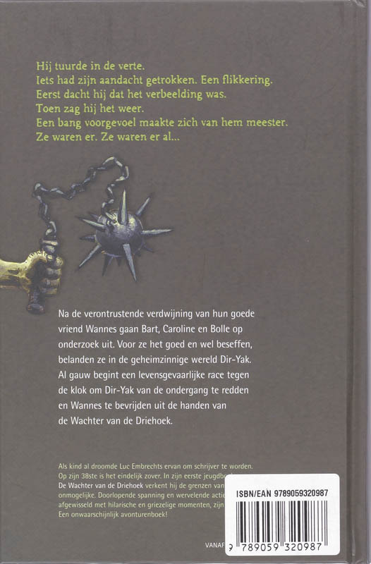 Achterkant van De Wachter van de Driehoek