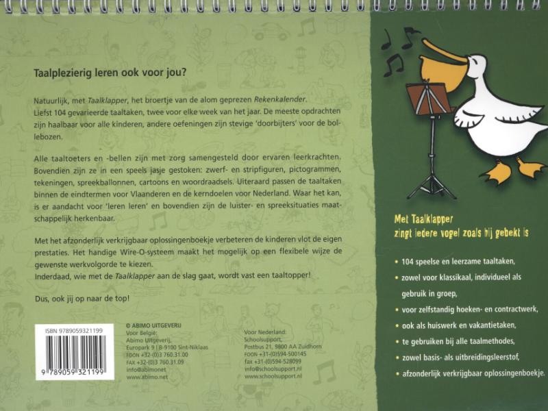 Achterkant van 2 groep 4