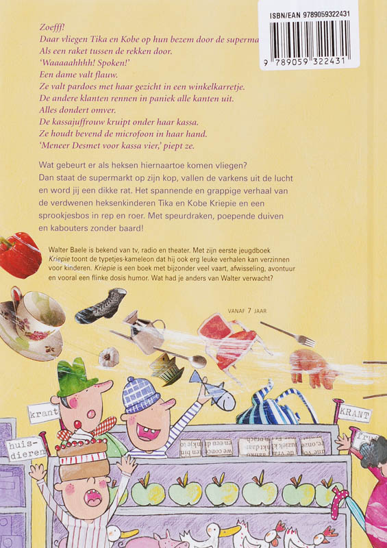 Achterkant van Kriepie