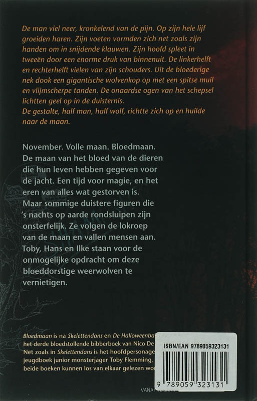 Achterkant van Bloedmaan