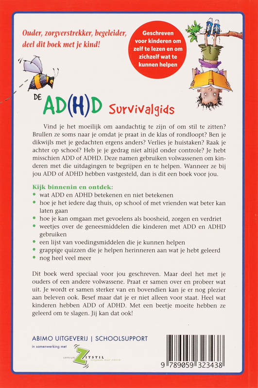 Achterkant van de AD(H)D survivalgids