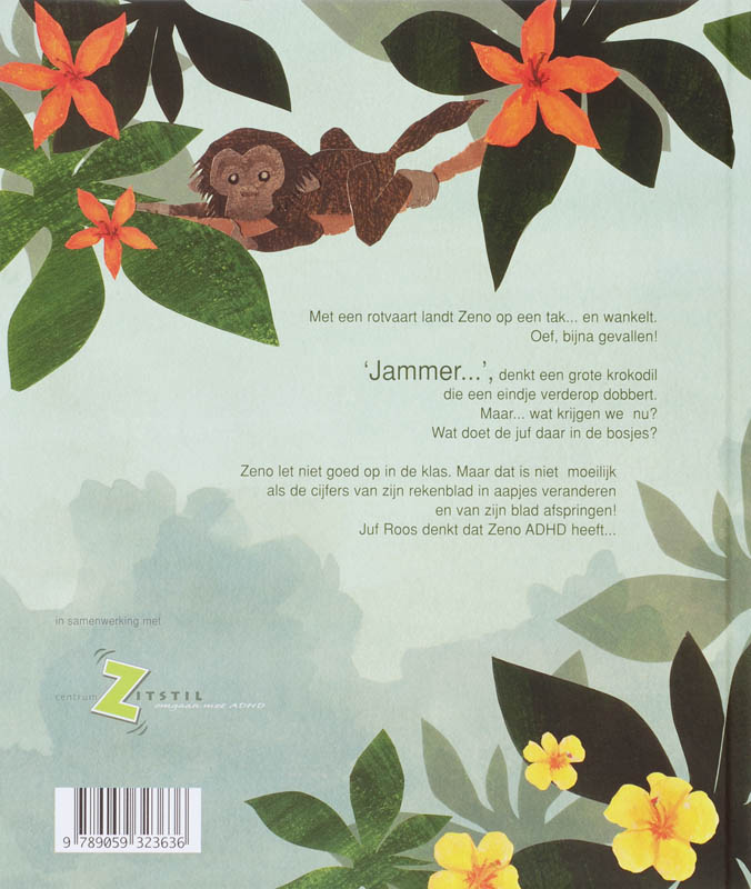 Achterkant van Zeno zweeft