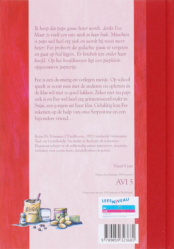 Achterkant van Nietje