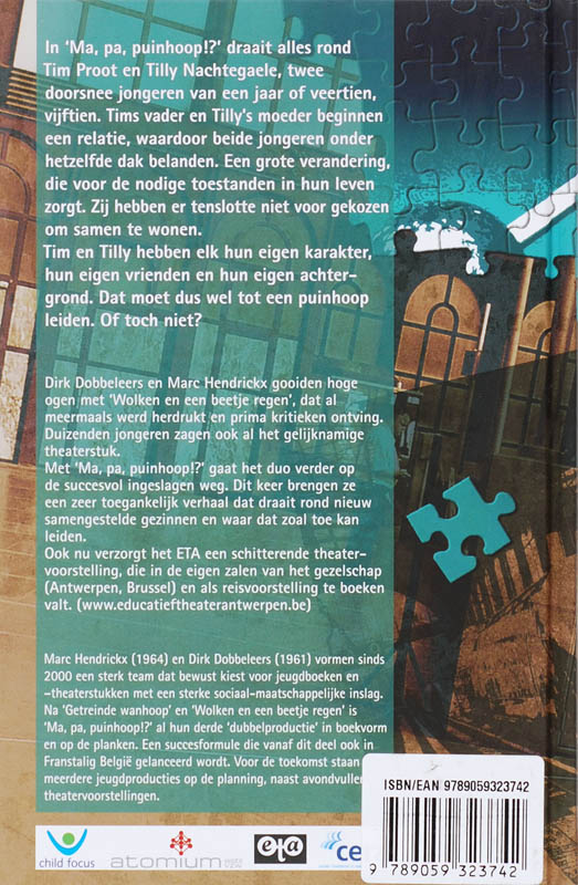 Achterkant van Ma ,pa, puinhoop!?