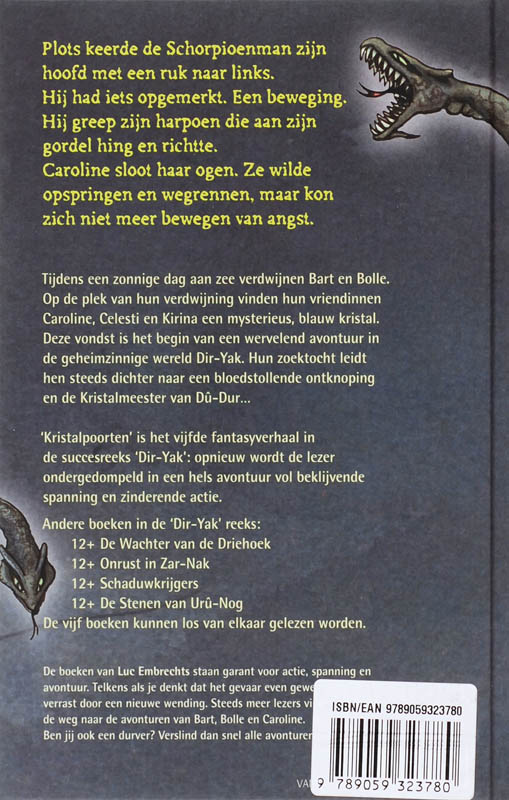 Achterkant van Kristalpoorten