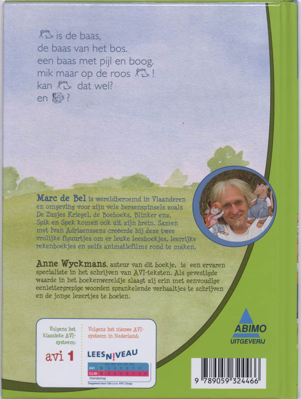 Achterkant van Een roos voor de pijl