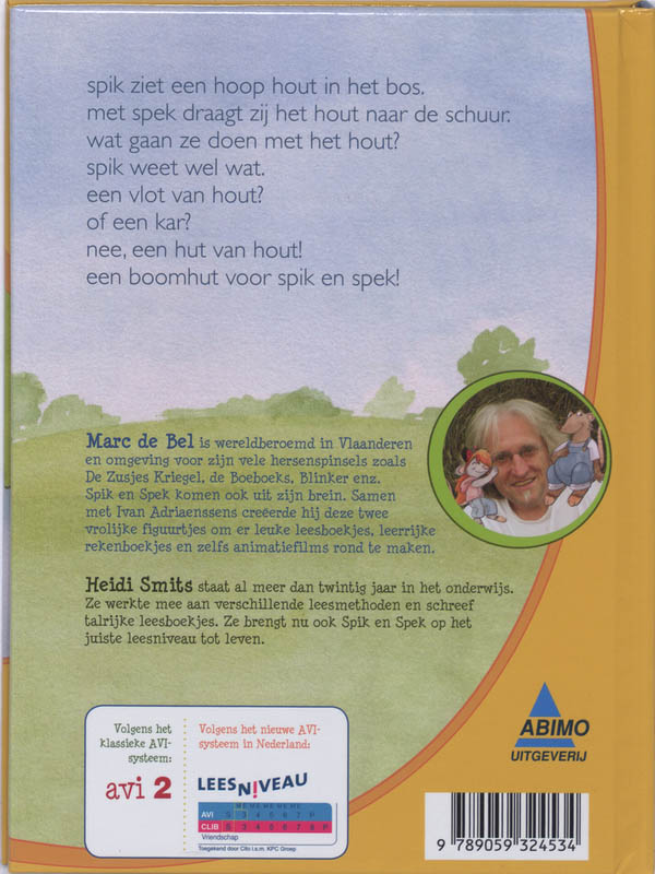 Achterkant van Het plan van Spik