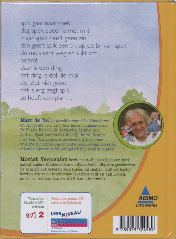 Achterkant van Spik, Spek en Dol