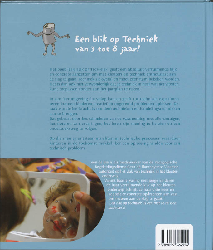 Achterkant van Een blik op techniek