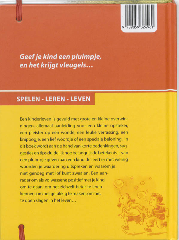 Achterkant van Kinderen succesvol belonen