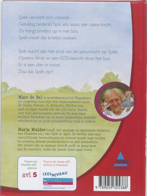 Achterkant van Speuren maar