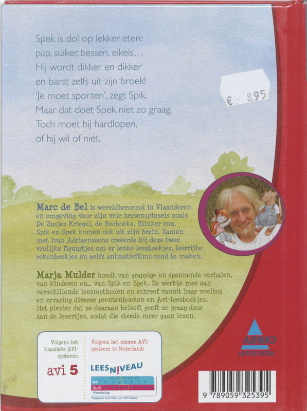 Achterkant van Spek voor mijn bek