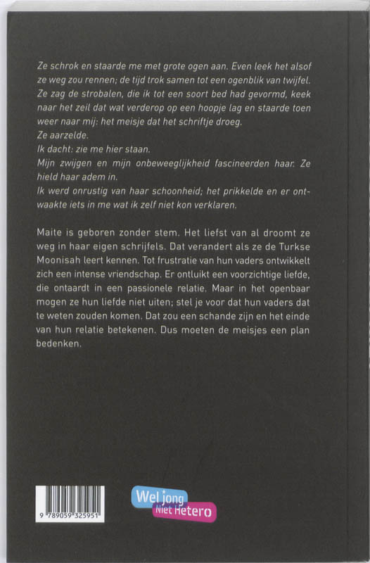 Achterkant van Kussen tussen pita & friet
