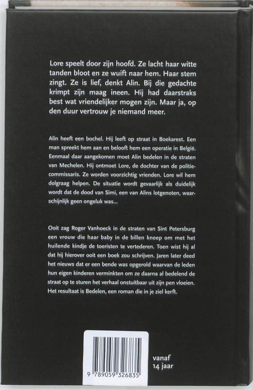 Achterkant van Bedelen