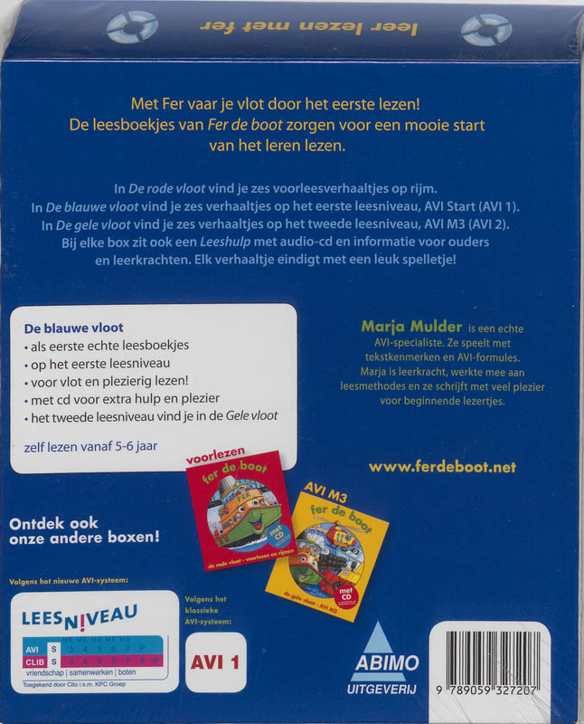 Achterkant van Avi start