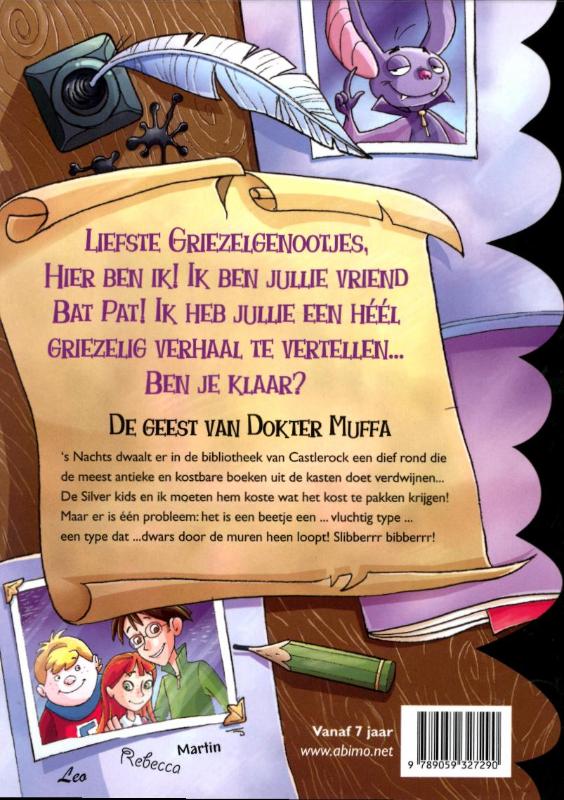 Achterkant van De geest van dokter Muffa