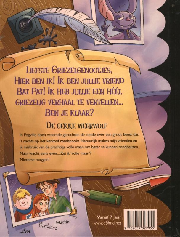 Achterkant van De gekke weerwolf