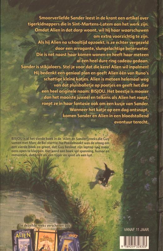 Achterkant van Bisjou