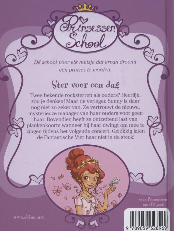 Achterkant van Ster voor een dag