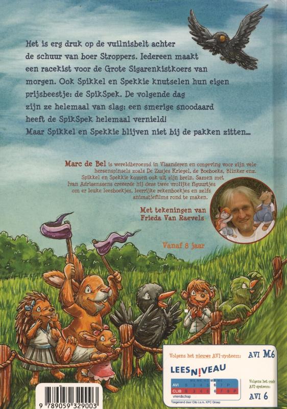 Achterkant van De sigarenkistkoers