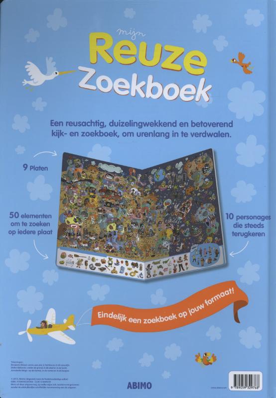 Achterkant van Mijn reuze zoekboek