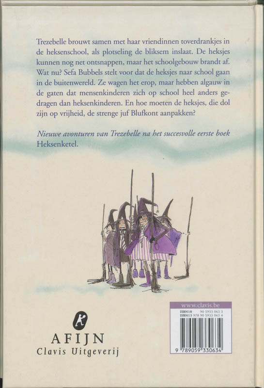 Achterkant van Heksenbliksem