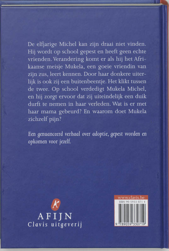 Achterkant van Zwaaien naar de maan