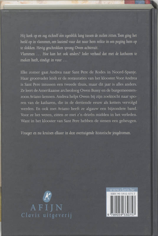 Achterkant van Geheugen van steen