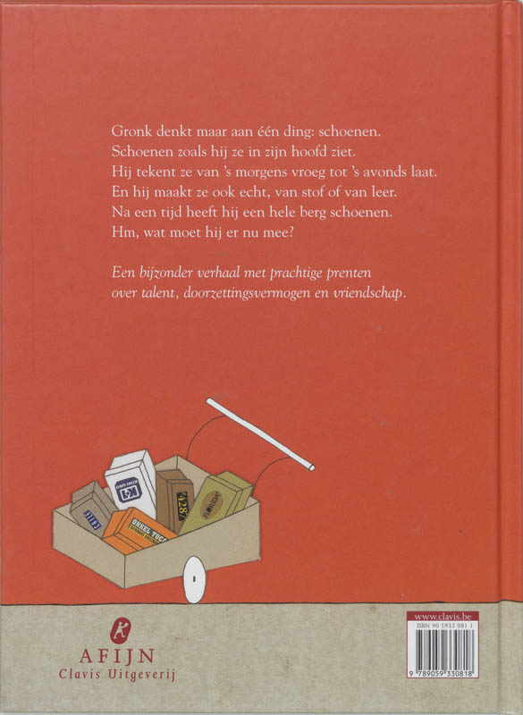 Achterkant van Gronk