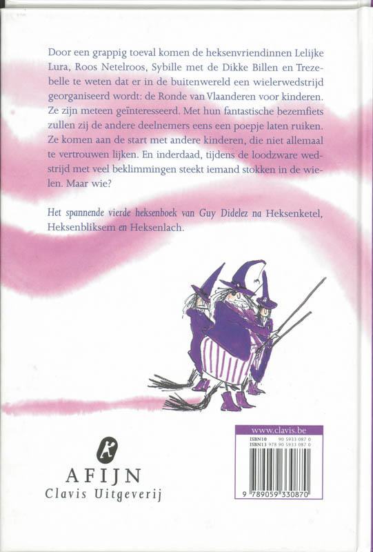 Achterkant van Heksenrace