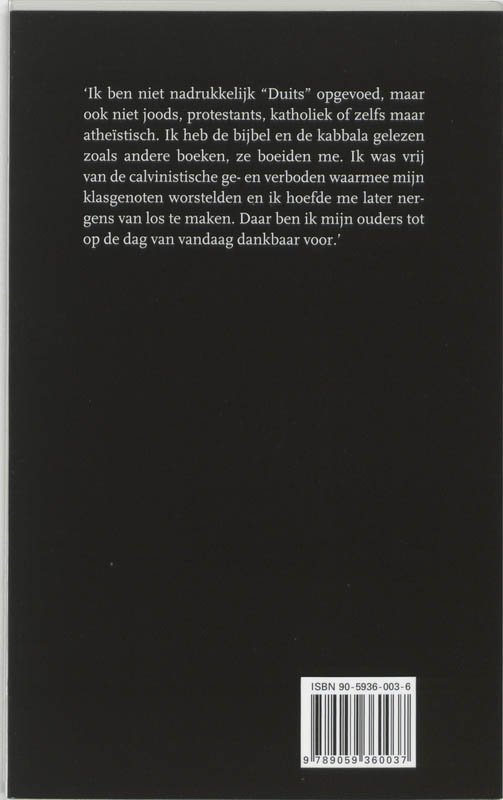 Achterkant van De hond en de Duitse ziel
