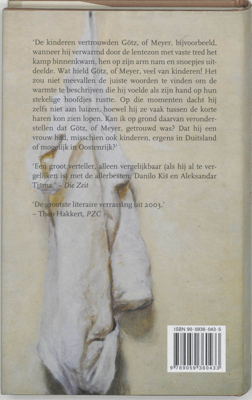 Achterkant van Gotz en Meyer