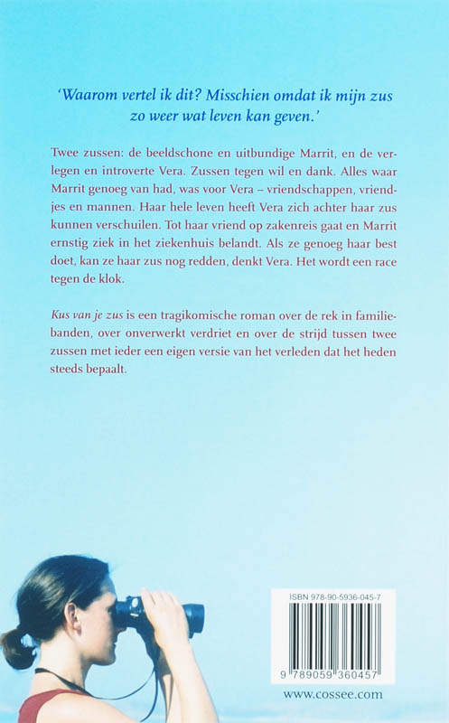 Achterkant van Kus van je zus