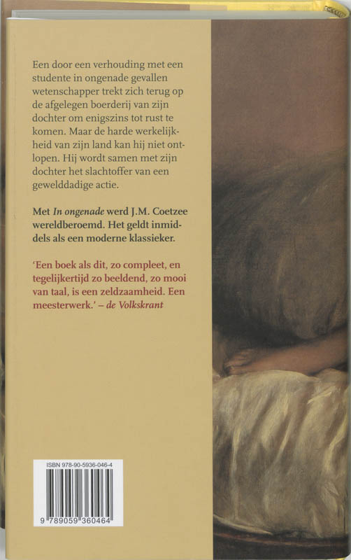 Achterkant van In ongenade
