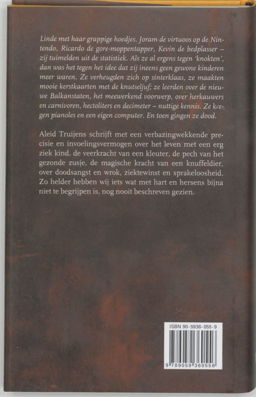 Achterkant van Geen nacht zonder