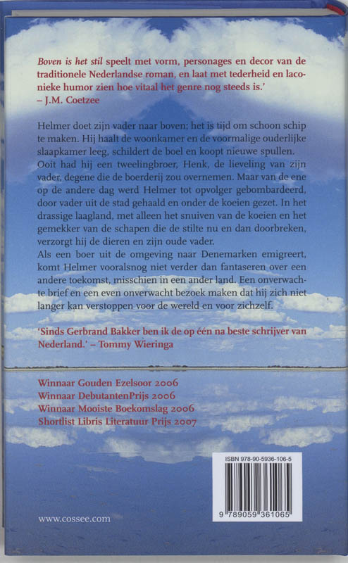 Achterkant van Boven is het stil