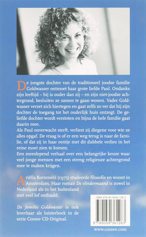 Achterkant van De familie Goldwasser