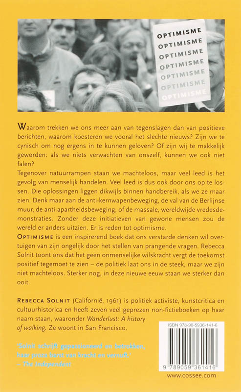 Achterkant van Optimisme