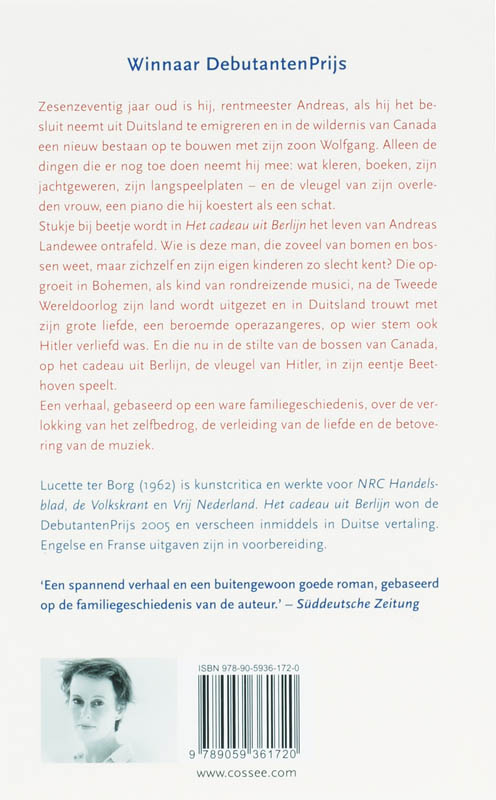 Achterkant van Het cadeau uit Berlijn