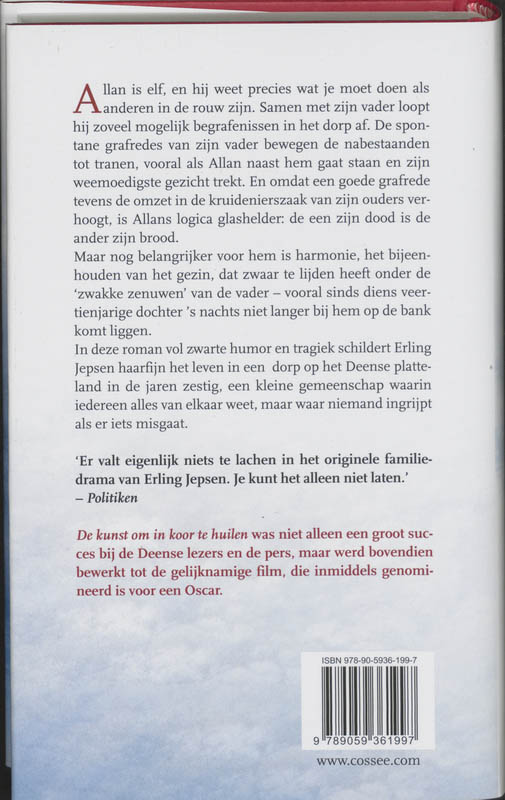 Achterkant van De kunst om in koor te huilen