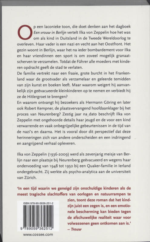 Achterkant van Het gevoel dat er iets niet klopte