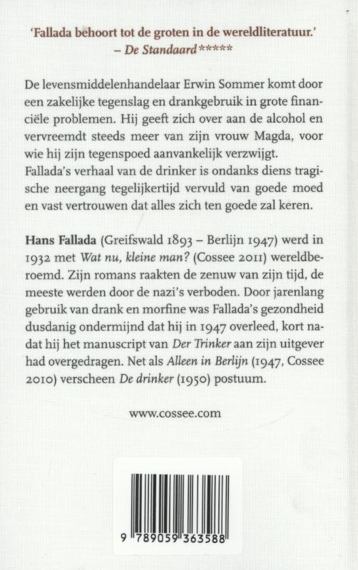 Achterkant van De drinker