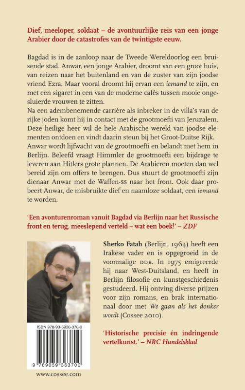 Achterkant van De dief van Bagdad