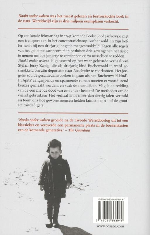 Achterkant van Naakt onder wolven