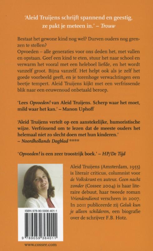 Achterkant van Opvoeden!
